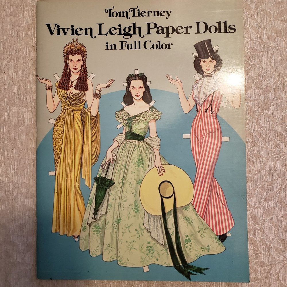 Tom Tierney Vivien Leigh paper dolls